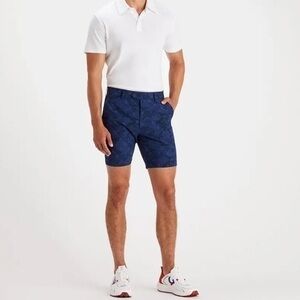 G/FORE Mens Blue Camo Golf Shorts Size 32